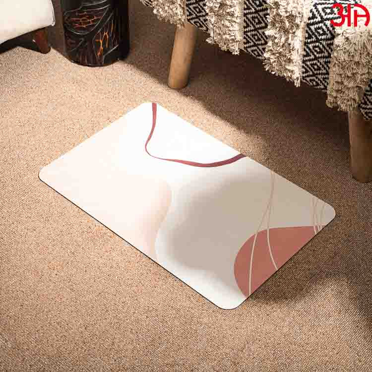 Elegant Rubber Anti Skid Water Absorbent Mat (38x58) CM