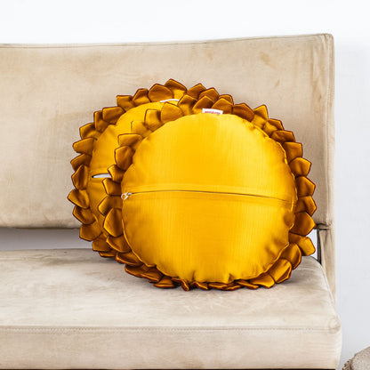Luxe Velvet Sunflower Cushion Cover