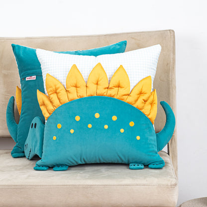 Jurassic Fun Character Cushion – 16 × 16 in