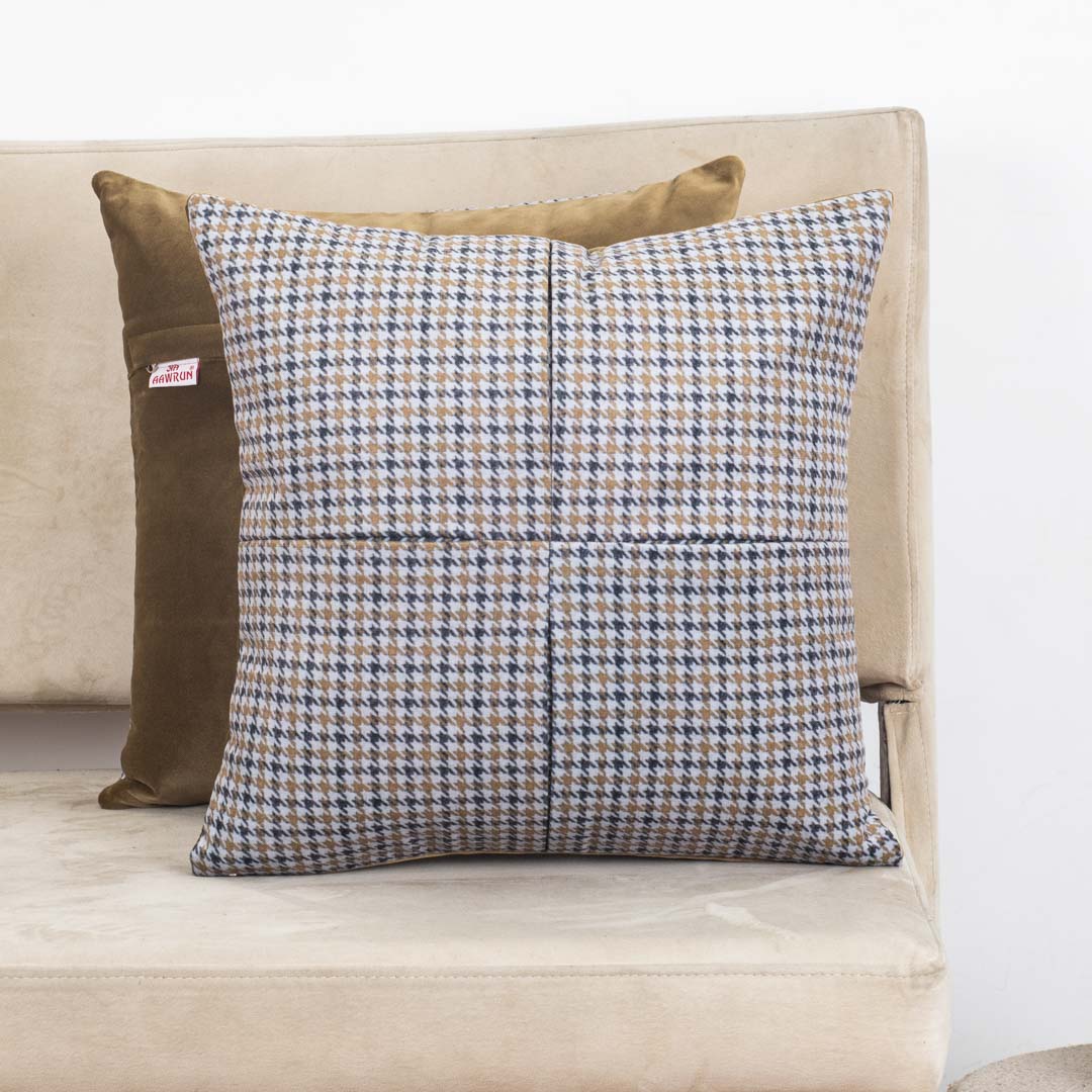 Suede Velvet Cushion Cover – 16×16″