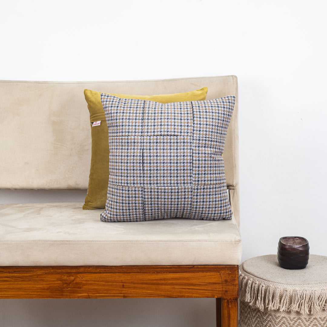 Classic Suede Velvet Cushion – 16×16″