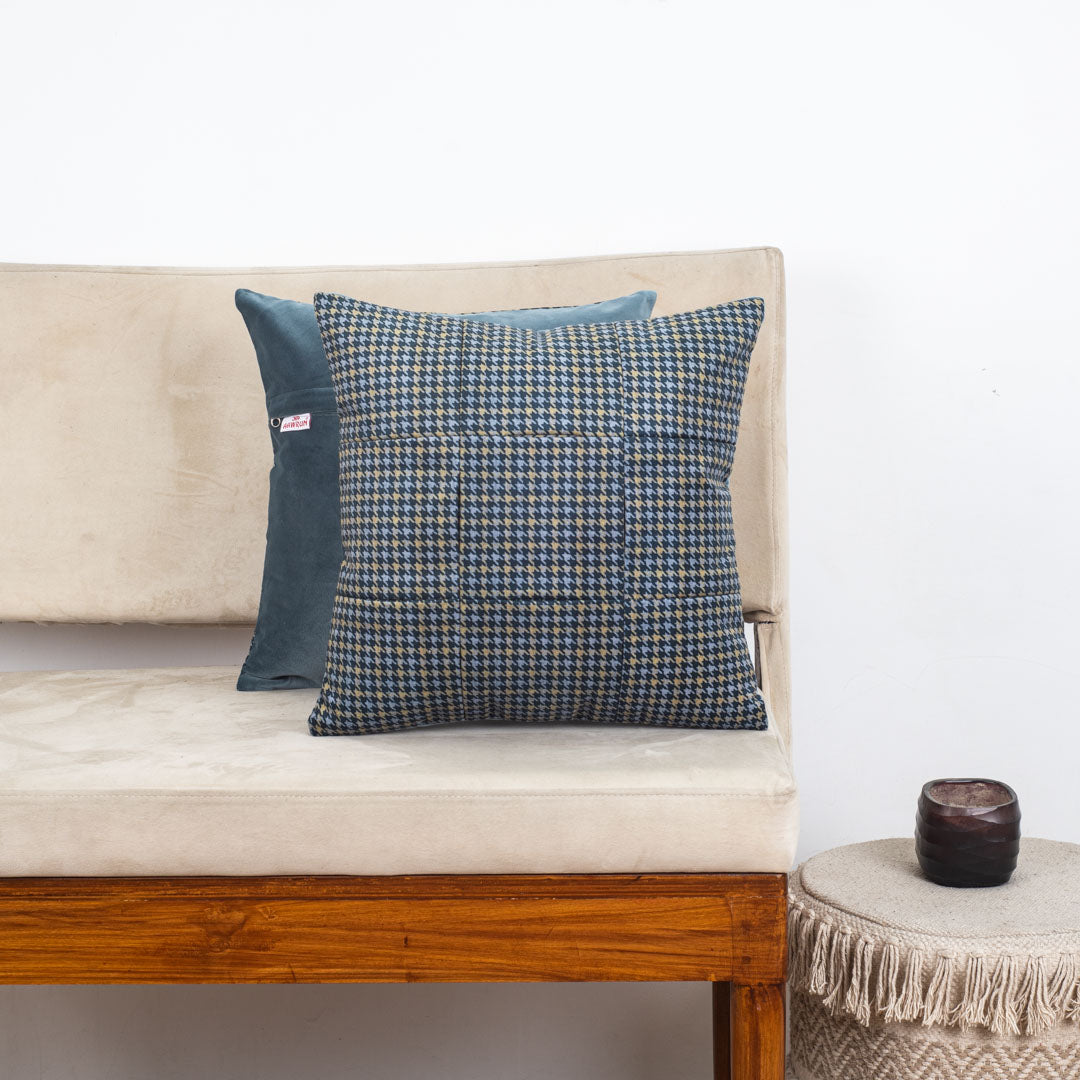 Classic Suede Velvet Cushion – 16×16″