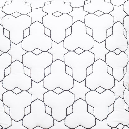 Luxury Geometric Velvet Cushion Cover – 16×16″