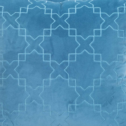 Premium Self Embossed Star Design Cushion Cover