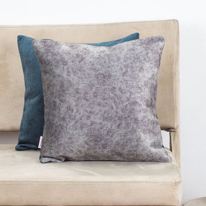 Solid Textured Suede Velvet Cushion Cover