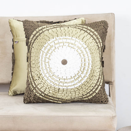 Luxury Handcrafted Satin Cushion Cover – 16×16″ (SHD-)