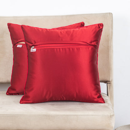 Luxury China Velvet Textured Cushion Cover – 16×16″