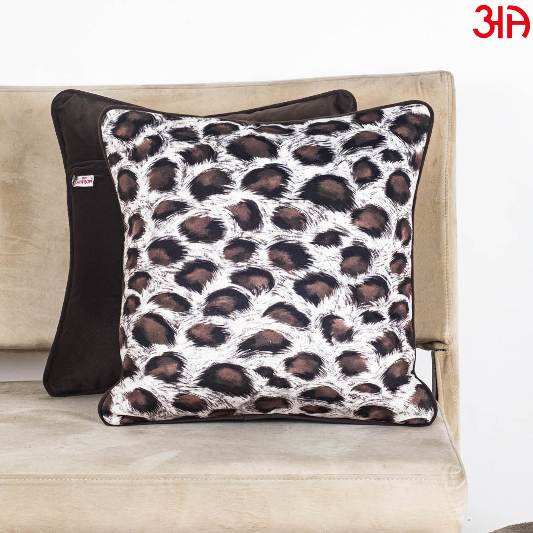 Wild Luxe Velvet Cushion Cover – 16×16″