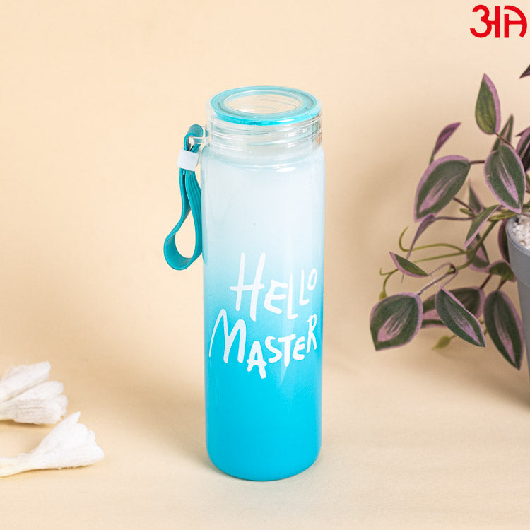 Stylish Glass Bottle (400 ML) Size (5x19)CM