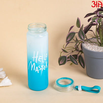 Stylish Glass Bottle (400 ML) Size (5x19)CM