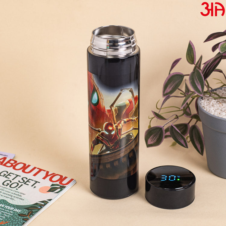 Stainless Steel Bottle with LED Temperature Display