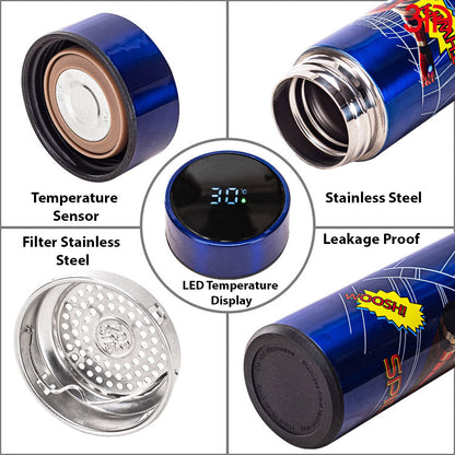 Stainless Steel Bottle with LED Temperature Display