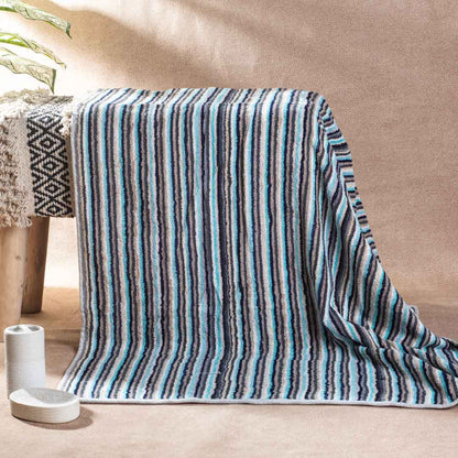 Mist Blue Horizon Cotton Bath Towel – 79 × 158 cm-SHADE-5