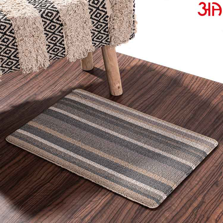 Hoopla Stripe Pvc Front Door Mat (40x60)-CM