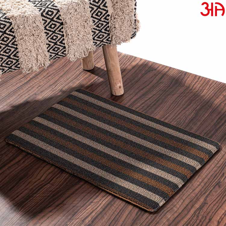 Hoopla Stripe Pvc Front Door Mat (40x60)-CM