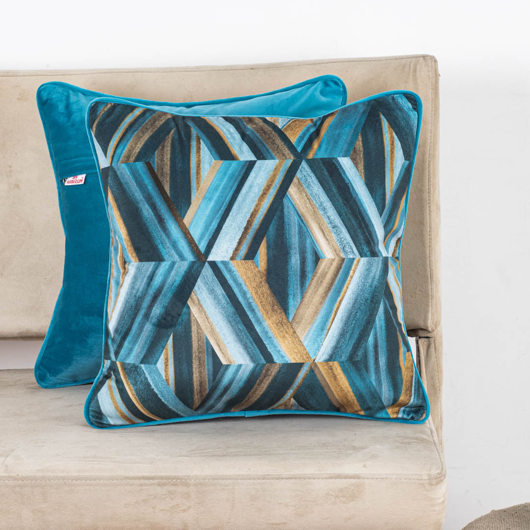 Luxe Velvet Cushion – 16×16-DGN-3