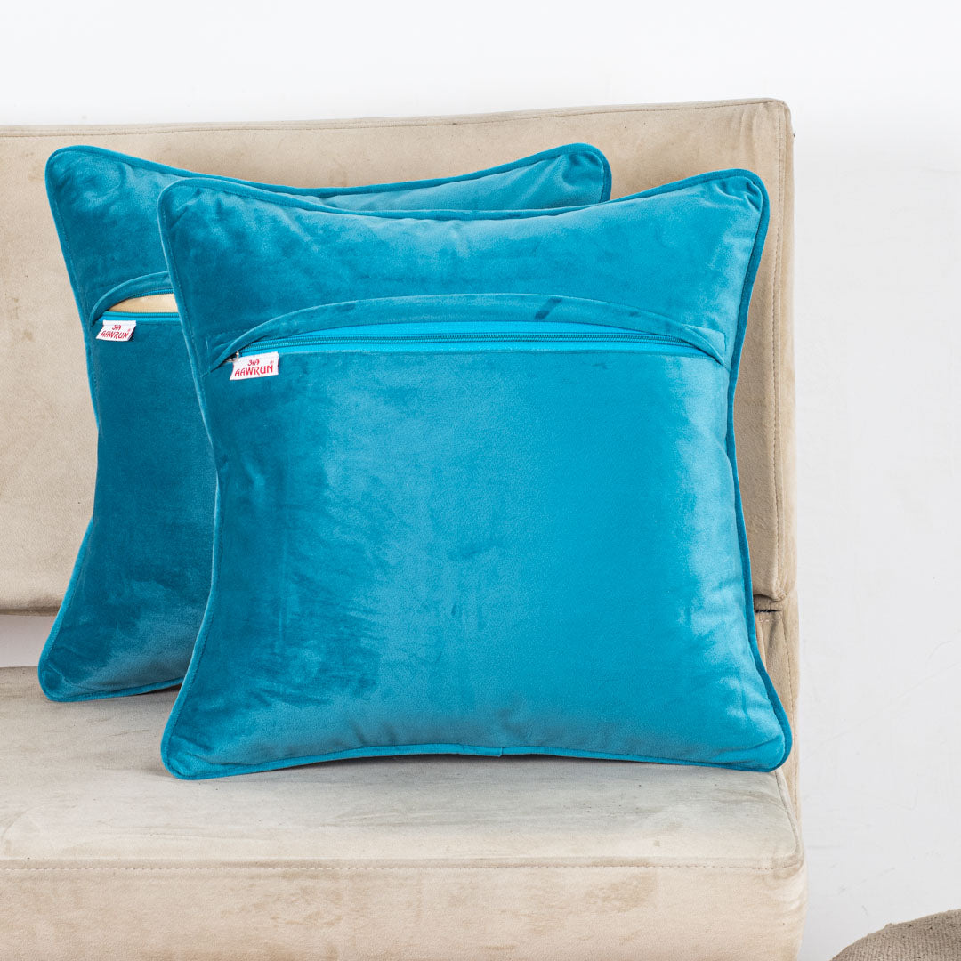 Luxe Velvet Cushion – 16×16-DGN-3