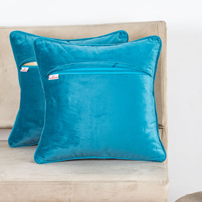 Luxe Velvet Cushion – 16×16-DGN-3