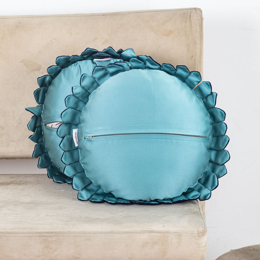 Luxe Velvet Sunflower Cushion Cover