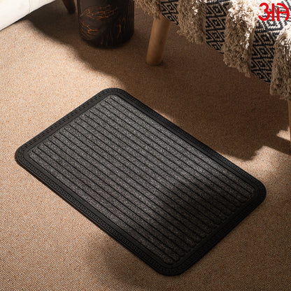 Deep Grey Glory Front Door Mat (16x24) CM