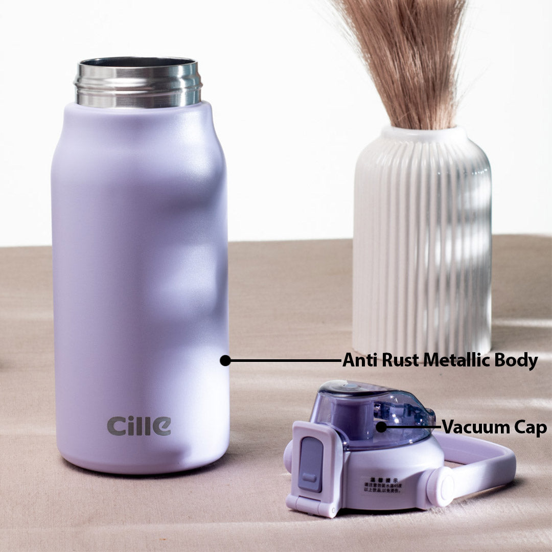 Anti-Rust Metallic Flask – 1.3L-31×10 cm