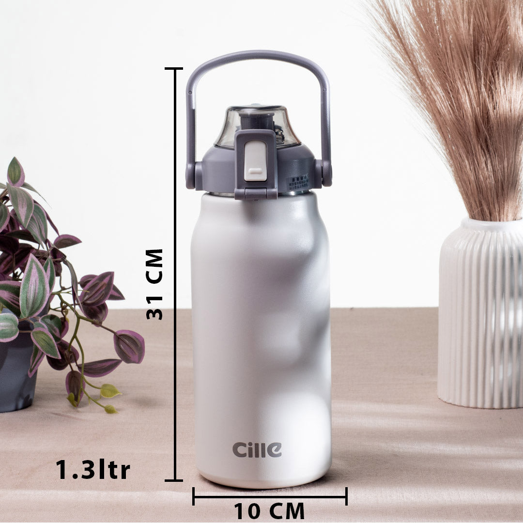 Anti-Rust Metallic Flask – 1.3L-31×10 cm