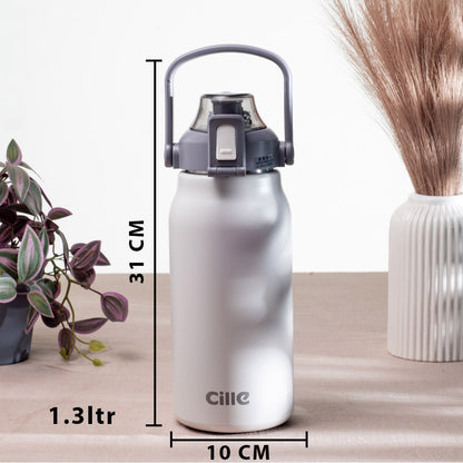 Anti-Rust Metallic Flask – 1.3L-31×10 cm