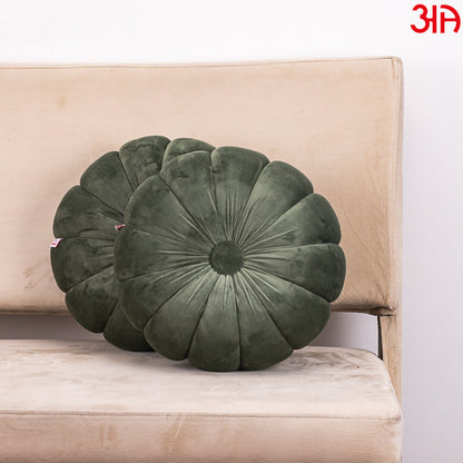 Soft Velvet Pumpkin Cushion by Aawrun