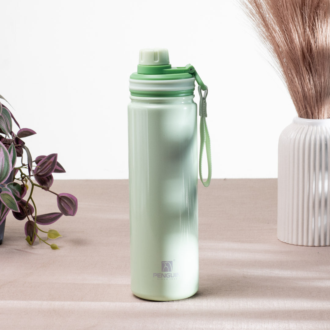 Penguin Anti-Rust Metallic Bottle – 750ml-24×6 cm