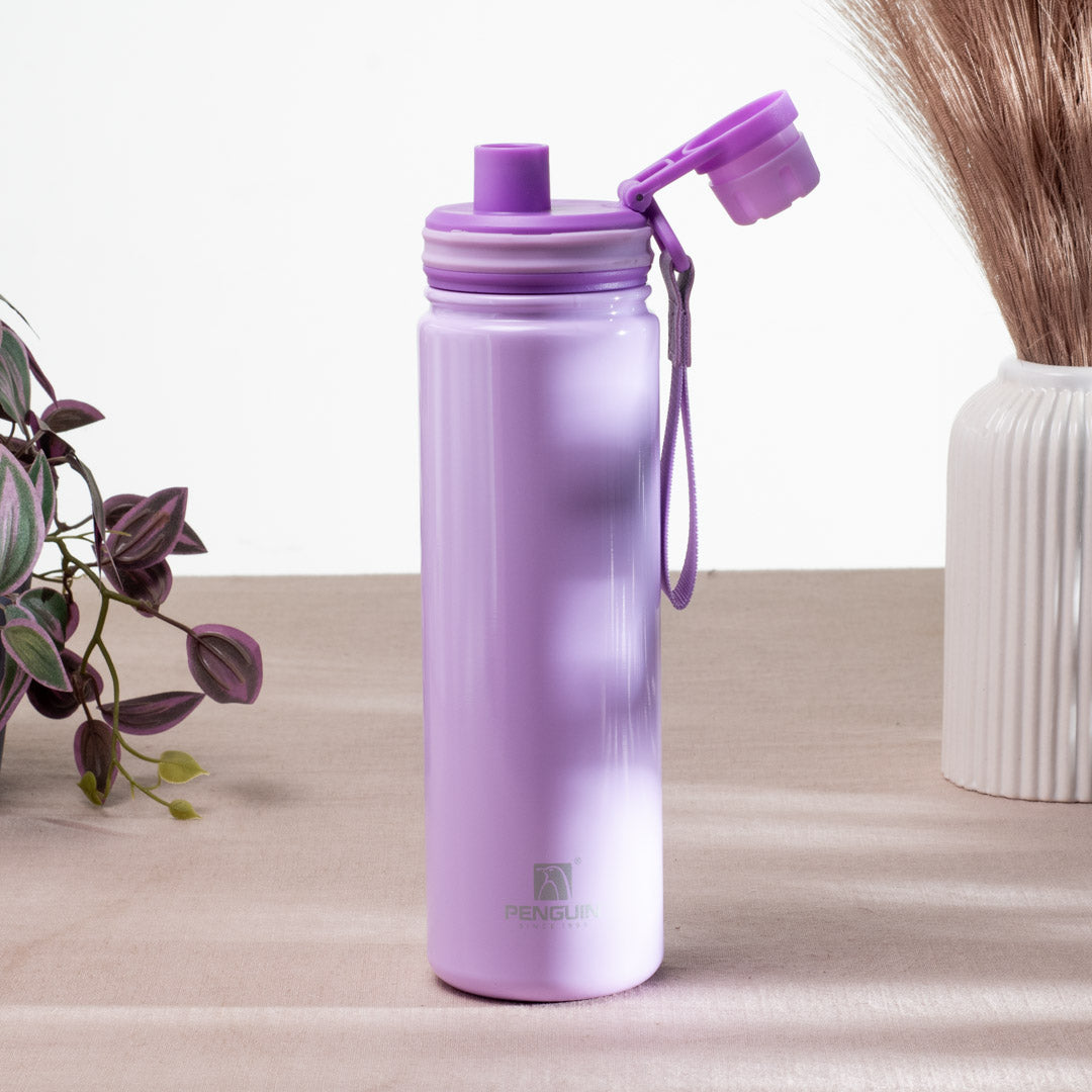 Penguin Anti-Rust Metallic Bottle – 750ml-24×6 cm
