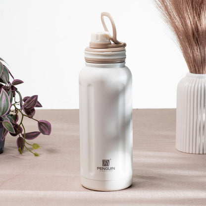 Penguin Matte Anti-Rust Stainless Steel Bottle – 1000ml-24×9 cm
