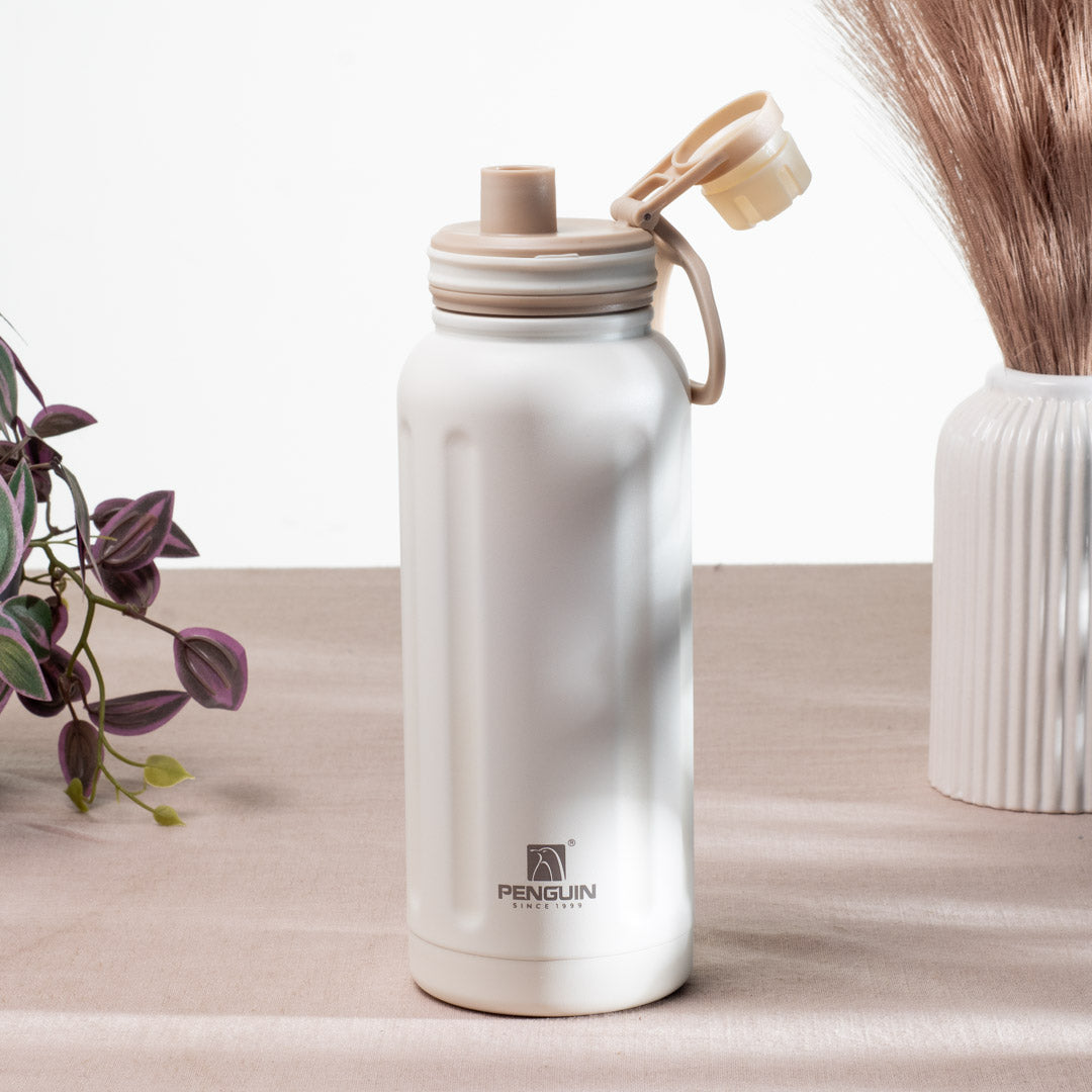 Penguin Matte Anti-Rust Stainless Steel Bottle – 1000ml-24×9 cm