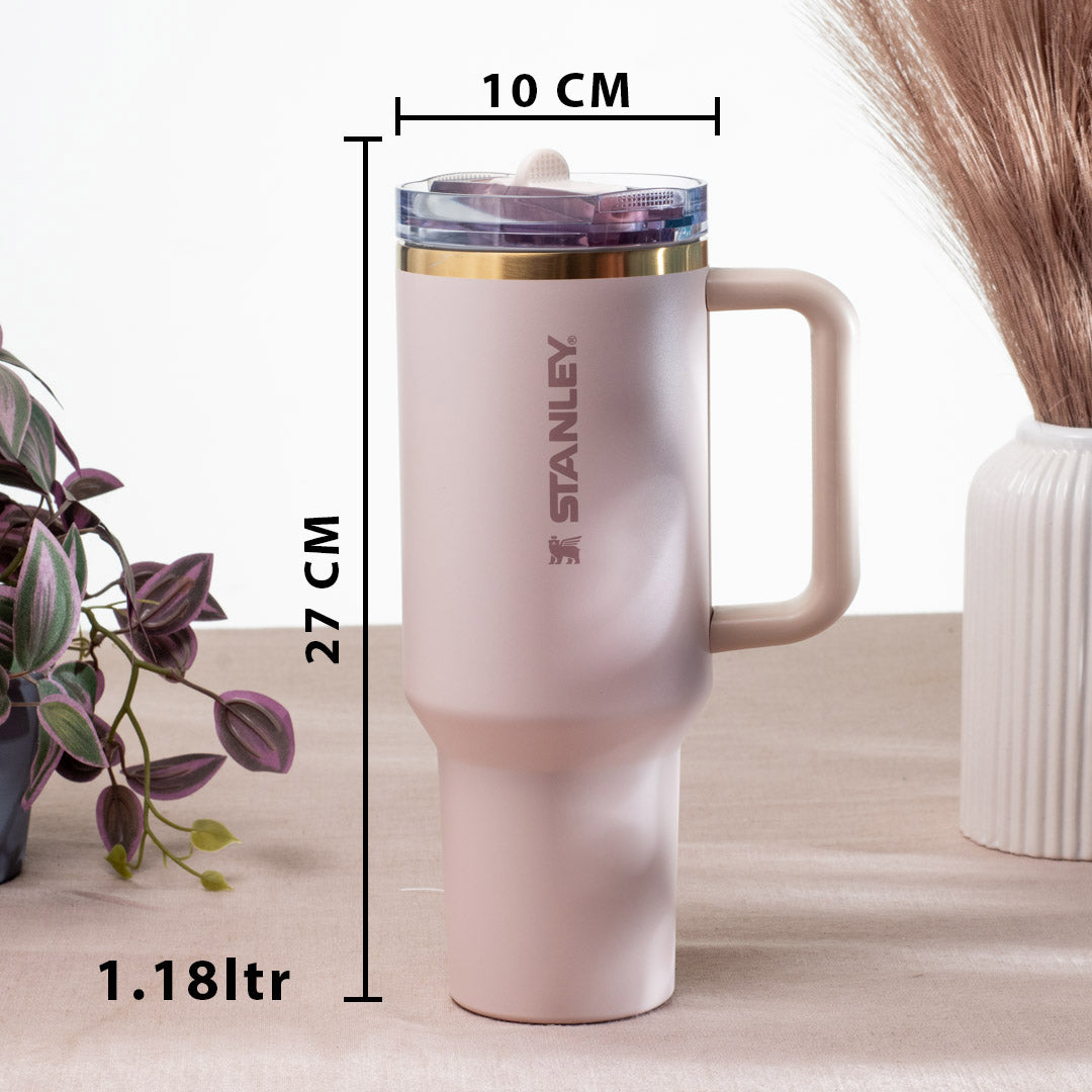 Stanley Quencher H2.0 FlowState Tumbler - 1.18L Insulated Travel Mug (27x10 cm)
