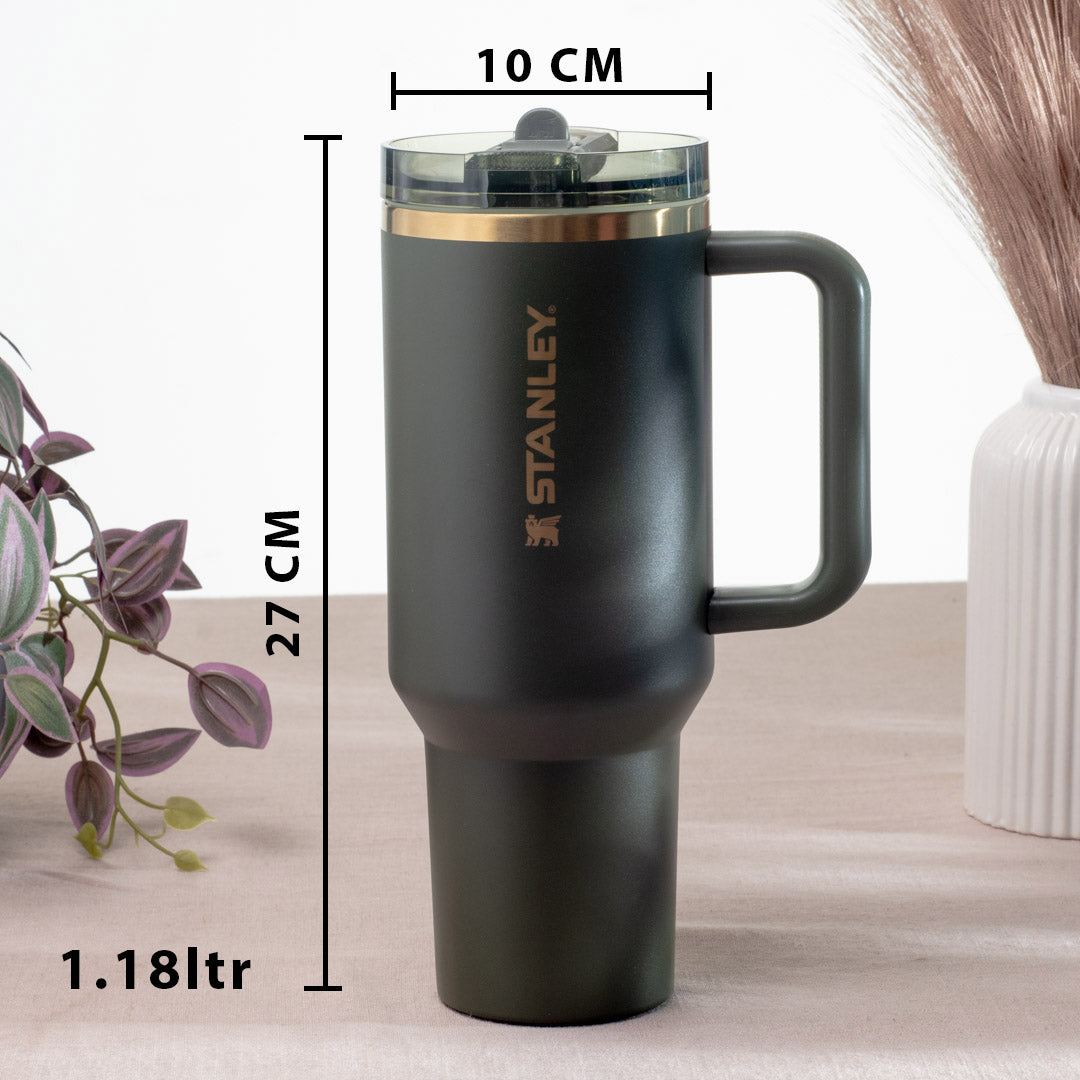 Stanley Quencher H2.0 FlowState Tumbler - 1.18L Insulated Travel Mug (27x10 cm)