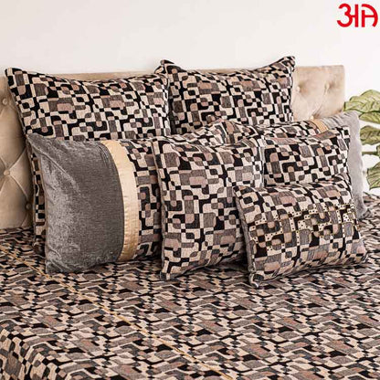 Chennile bedcover 8 pcs set