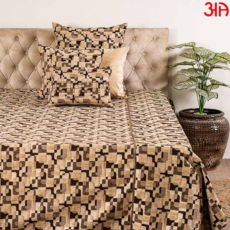 Chennile bedcover 8 pcs set