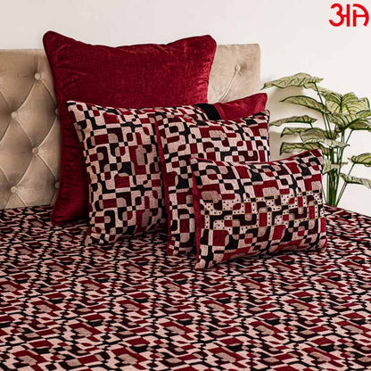 Chennile bedcover 8 pcs set