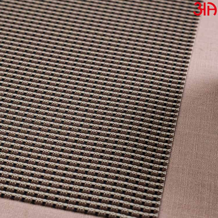 Weave Design Pvc Table Mat (2Pcs Set) (12x18) Inch