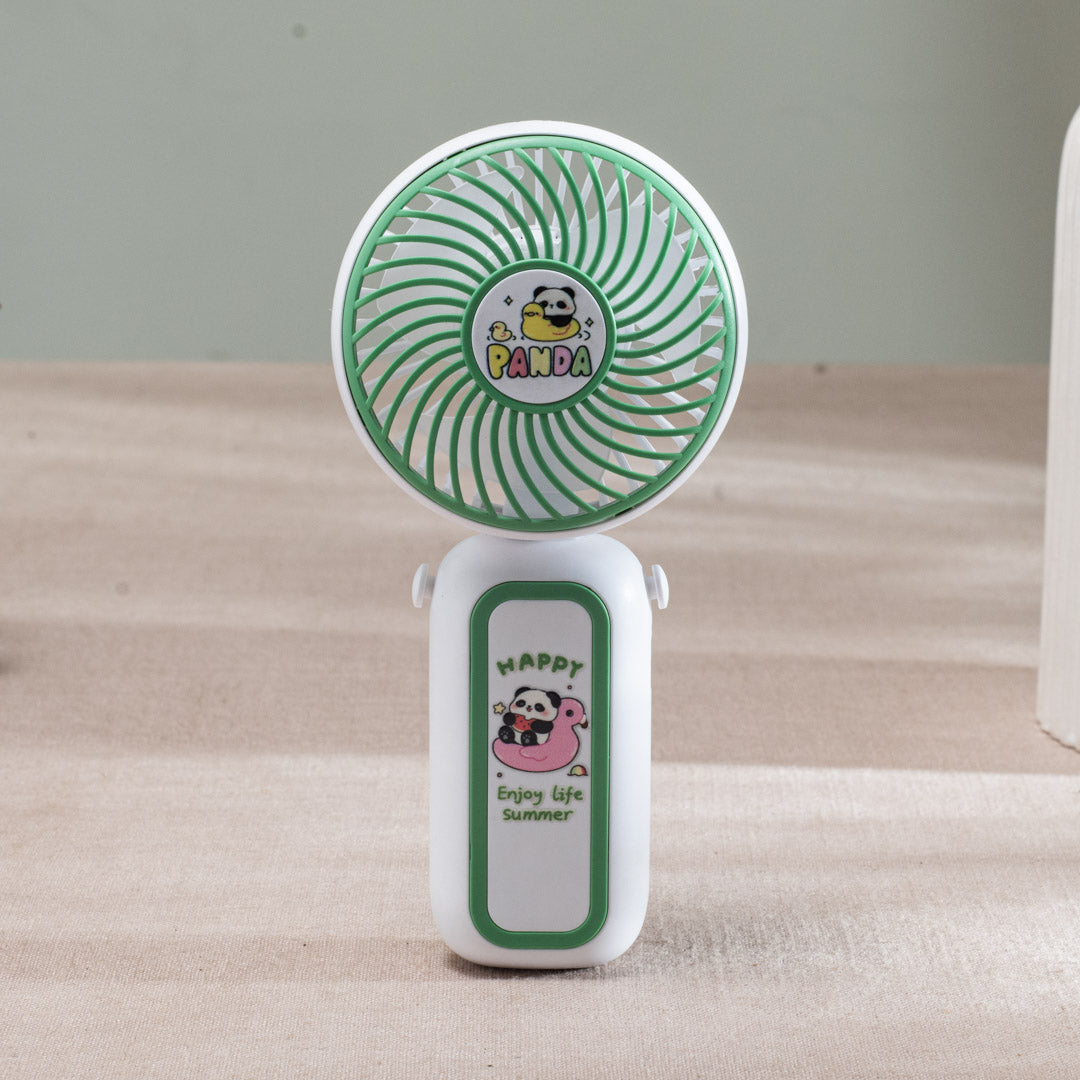 Mini Panda Portable Handheld Fan – 8 x 15 CM-Plastic Body