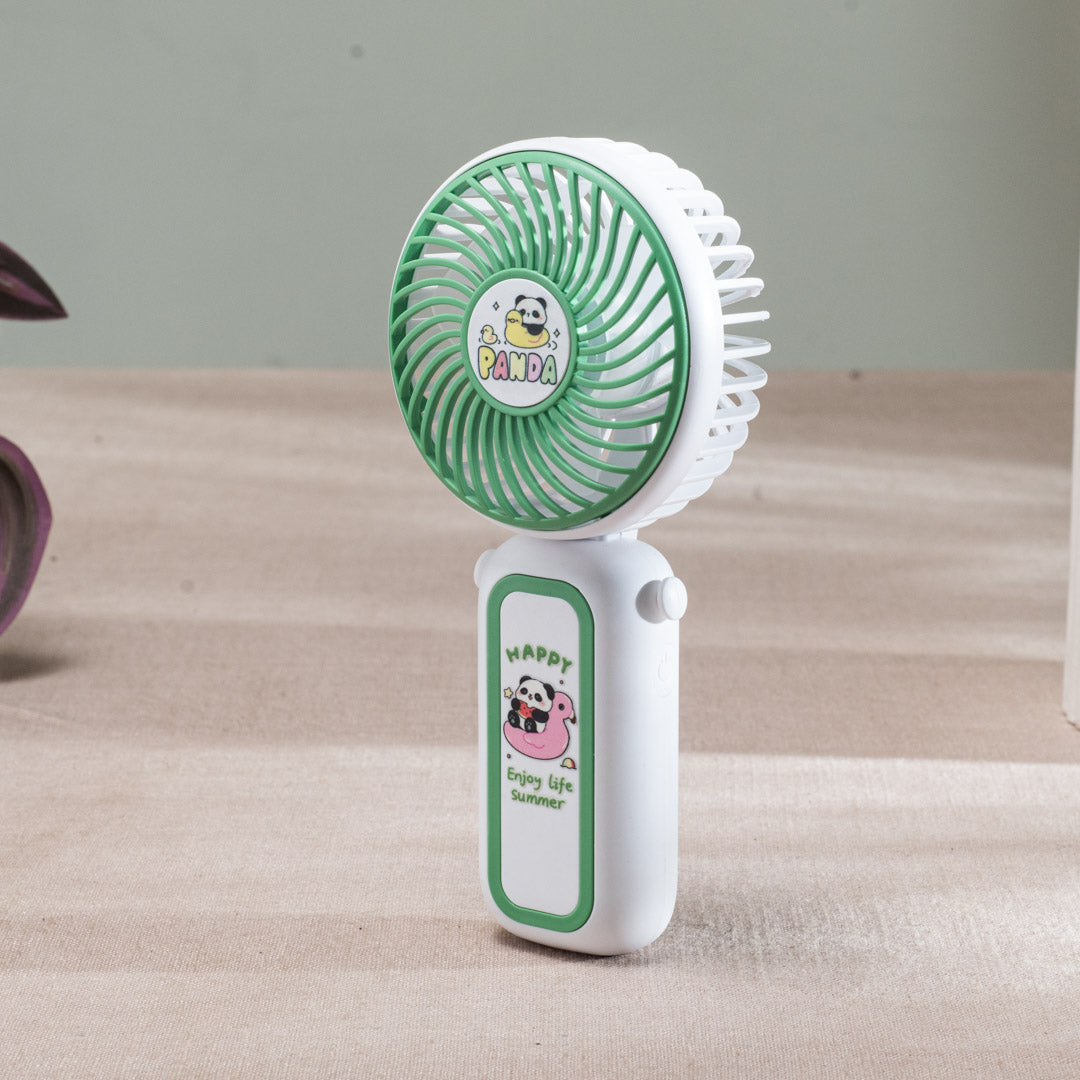 Mini Panda Portable Handheld Fan – 8 x 15 CM-Plastic Body