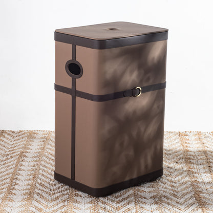 Buckle Design Laundry Box (16x11x24) Inch