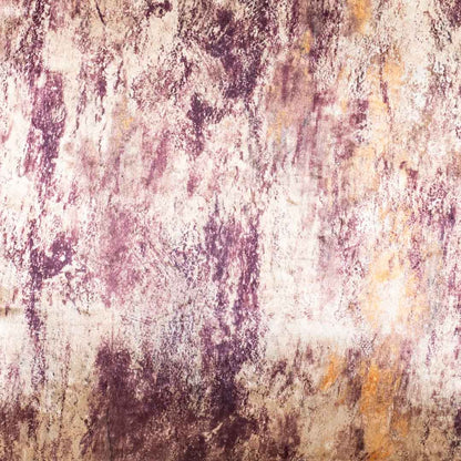 Plum &amp; Gold Abstract Glossy Velvet &amp; Satin Cushion Cover – 16x16 Inch-DGN-9