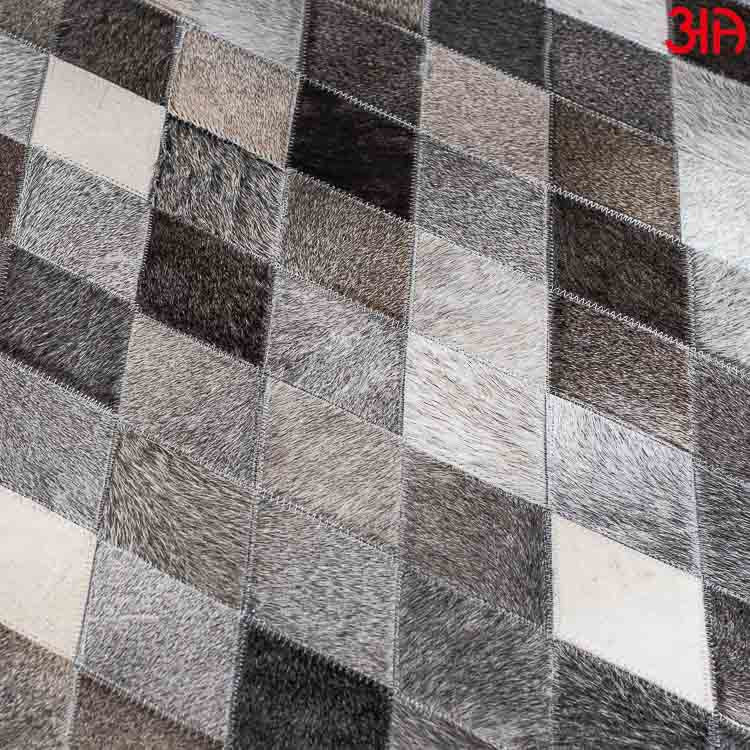 Modern Leather Carpet (4x6) Feet