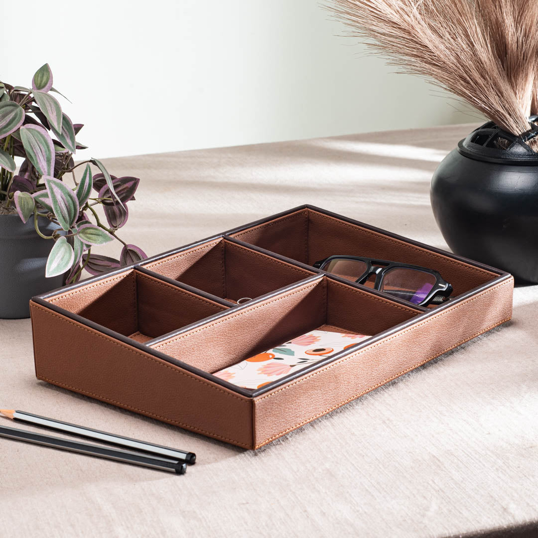 Multipurpose Storage Tray for Desk, Accessories &amp; Essentials