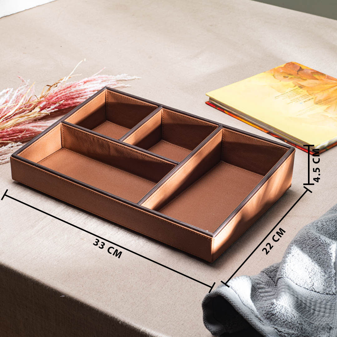 Multipurpose Storage Tray for Desk, Accessories &amp; Essentials