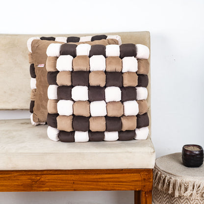 Stylish Bubble Pattern Cushion Cover