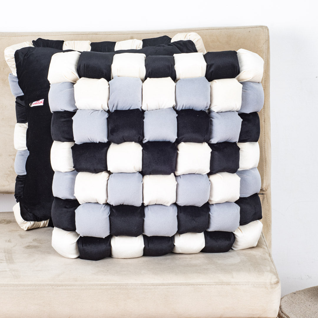 Stylish Bubble Pattern Cushion Cover