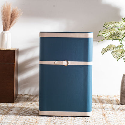 Buckle Design Laundry Box (16x11x24) Inch