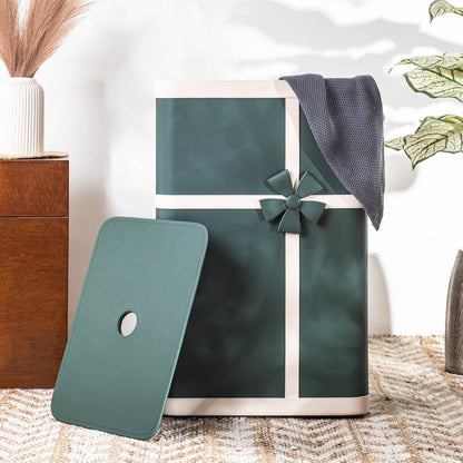 Bow Design Laundry Box (16x11x24) Inch