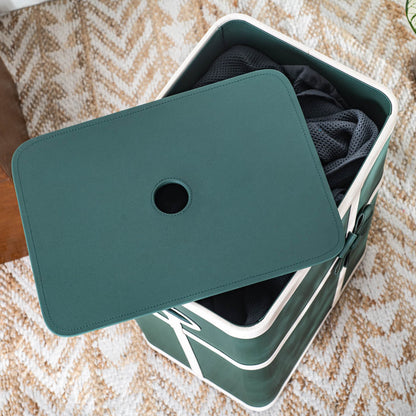 Bow Design Laundry Box (16x11x24) Inch